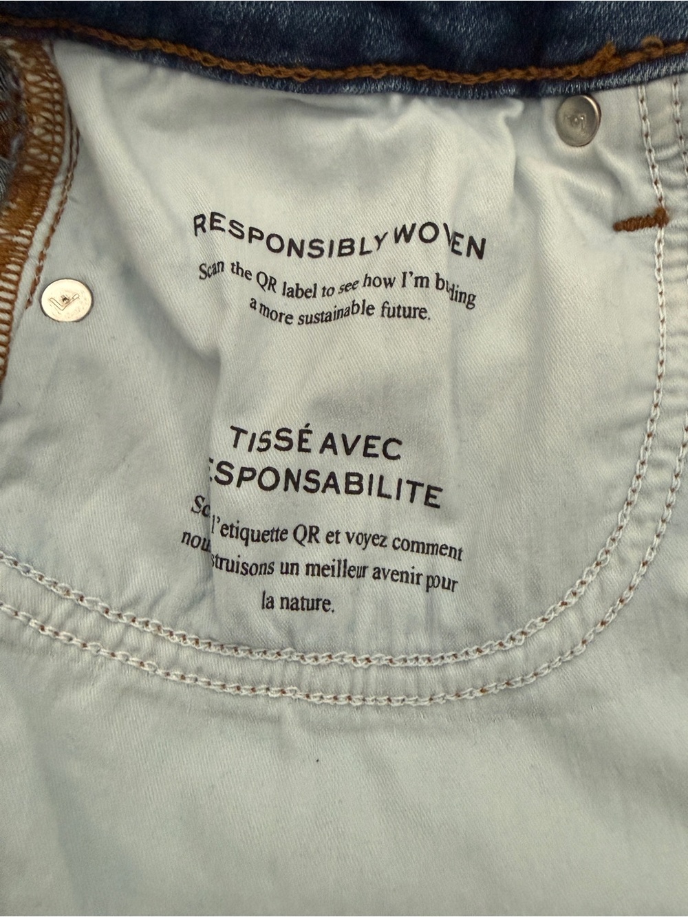 FRAME Denim Le Crop Mini Boot Mermaid  Rinse Stretch Organic Cotton 28 SHORT - Picture 7 of 13
